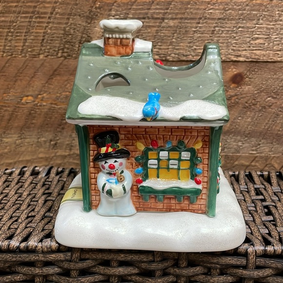 Mary Engelbreit "Wonder Books" Christmas Tea Light Holder 2002 COLLECTIBLE - Picture 4 of 13